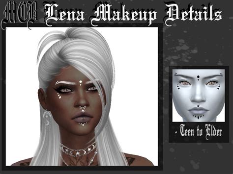 The Sims Resource Lena Makeup Details