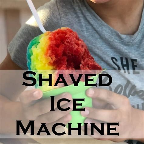 Shaved Ice Machine New And Used Serving Ice Cream