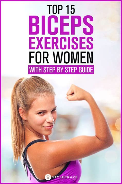 The Top 15 Biceps Exercises For Women With Step By Step Guide