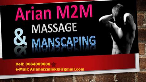 Arian M2m Sa M2m Sensual Massage M2m Manscaping Grooming Venue In
