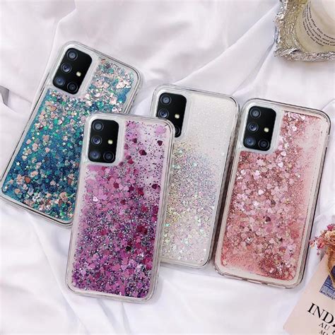 Buy Liquid Glitter Quicksand Case For Samsung Galaxy S21 Note 20 Ultra