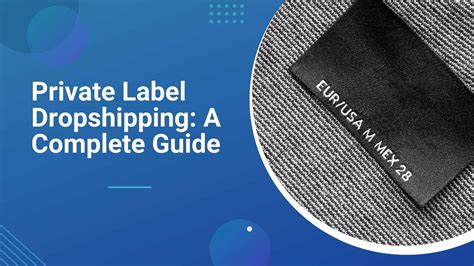 Private Label Dropshipping A Complete Guide In 2022
