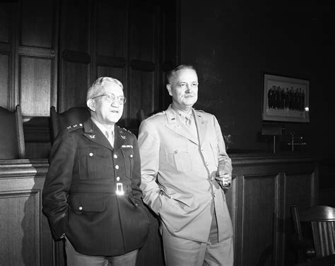 General Myron C Cramer And General John M Weir At Jag War Crimes