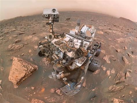 Nasas Nuclear Powered Mars Rover Took An Amazing Selfie During An