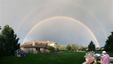 Double Rainbows Wow