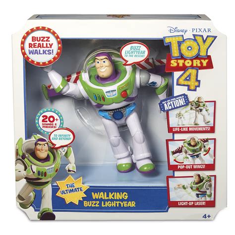 Buzz Lightyear Deluxe Space Ranger Action Figure Toy