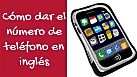 Cómo Dar El Número De Teléfono En Inglés ☎️ Aprende Inglés Sila