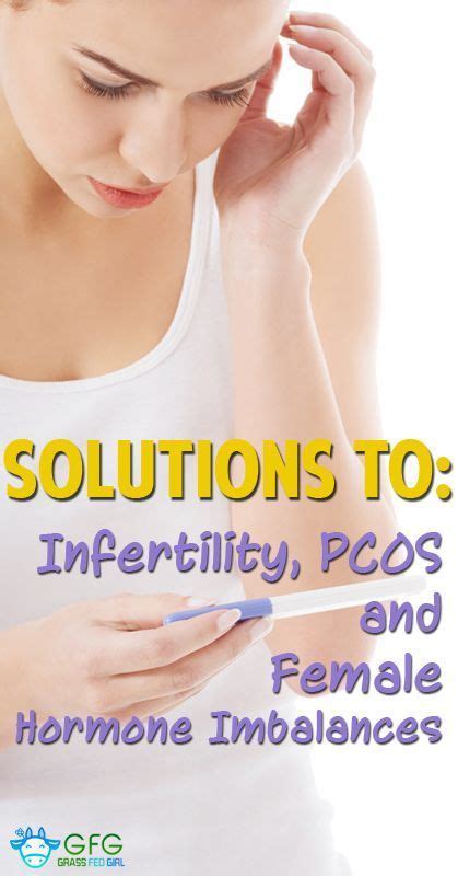 Natural Solutions To Infertility Pcos And Female Hormone Imbalances
