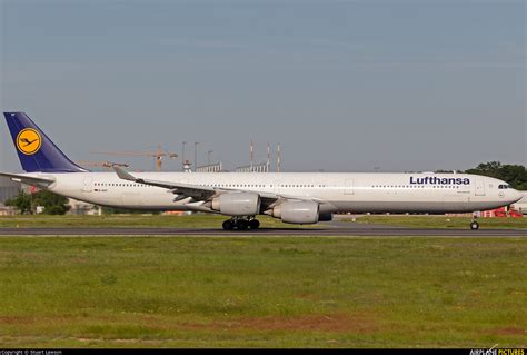 D Aihy Lufthansa Airbus A340 600 At Frankfurt Photo Id 1245998