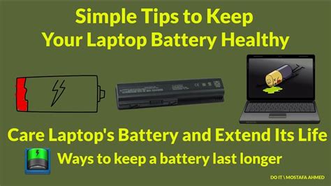 How To Care Laptop S Battery And Extend Its Life Tips To Keep Your