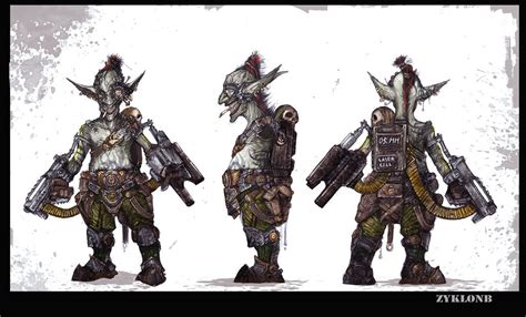 Goblin Gunslinger By Zyklon8b On Deviantart Shadowrun Scifantasy