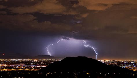 Lightning Strikes Phoenix Photograph By Saija Lehtonen Fine Art America