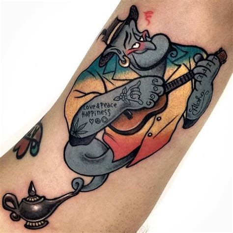 Love This Genie Tattoo By Varotattooer With Images