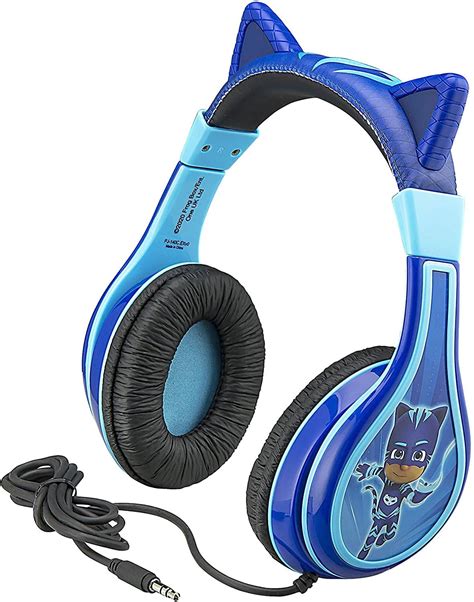 Pj Masks Catboy Kids Headphones Adjustable Headband Stereo Sound 3