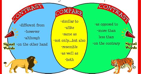 For Reading Project Compare And Contrast