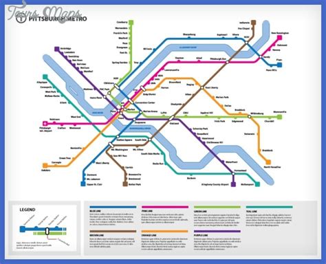 Pittsburgh Subway Map