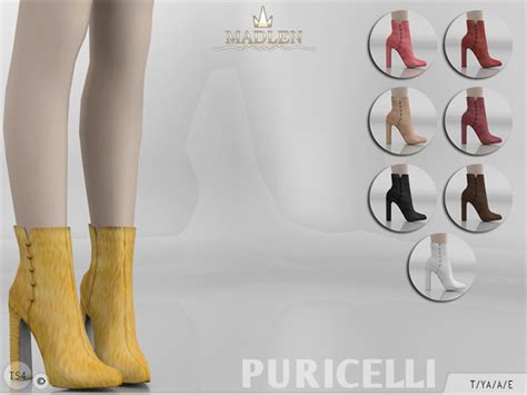 Madlen Puricelli Boots By Mj95 At Tsr Sims 4 Updates