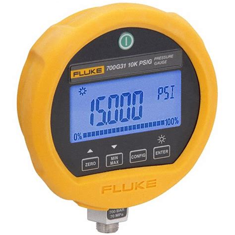 Fluke Calibrator Pressure Gauge 14 To 1000 Psi Digital Test