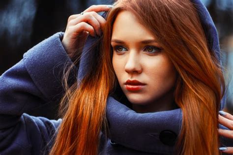 Wallpaper Face Women Redhead Simple Background Long Hair Red