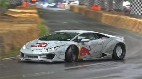 Mad Mikes Insane 800hp Lamborghini Huracan Drift Car In Action
