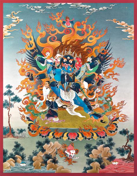 Vajrakilaya Art Print Ioe Dakini As Art Buddhism Art Tibet Art