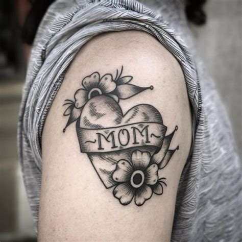 34 Mom Tattoo Heart Ideas Read This First