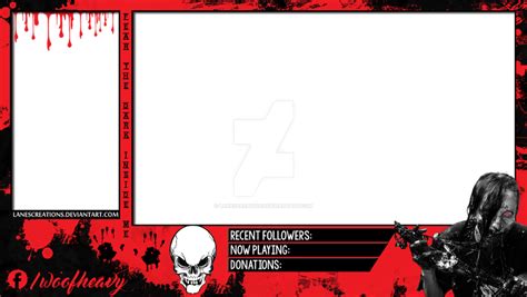 Horror Games Stream Overlay Woofheavy By Lanescreations On Deviantart