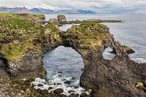 Rock Formations In Iceland Stock Image Image Of Formation Atlantic