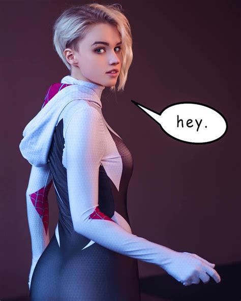 Spider Gwen Cosplay Right Out Of The Verse Project Nerd