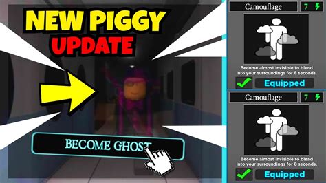 New Piggy Ghost Abilities Update Youtube