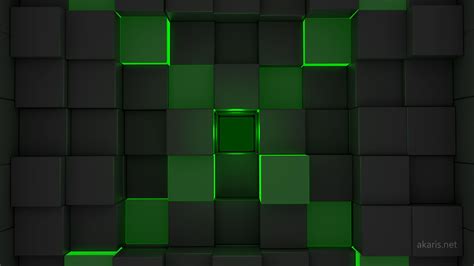 Green Cubes Wallpapers Top Free Green Cubes Backgrounds Wallpaperaccess