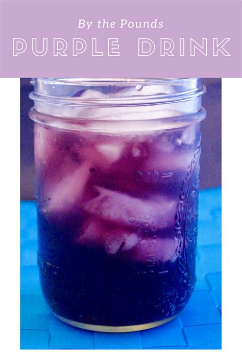 Dont Judge Me Mondays Purple Drink By The Pounds Recipe Purple