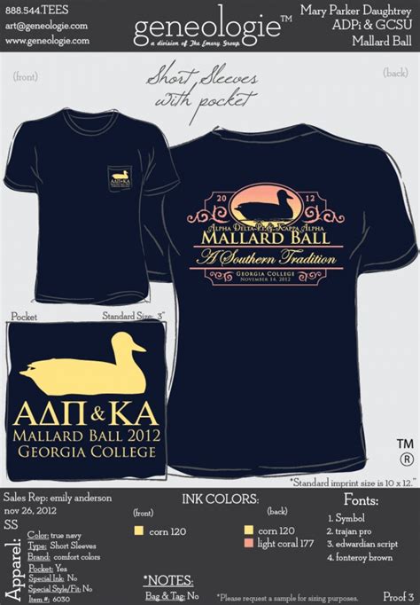 Its Meant To Be Ka Adpi Mallard Ball Shirt Adpi Shirts Adpi
