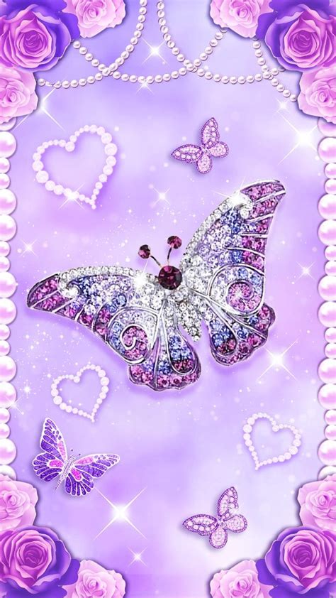 Diamond Butterfly Bling Wallpaper Butterfly Wallpaper Butterfly