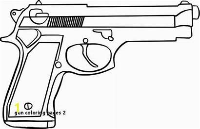 Coloring Gun Colorare Disegni Nerf Pistol Pistola
