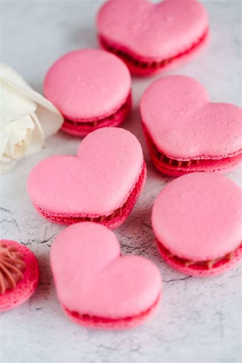 Macaron Templates Pies And Tacos Heart Shaped Macarons Video Template