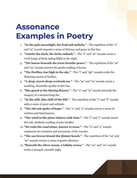 Assonance Examples In Poetry How To Write Tips Examples