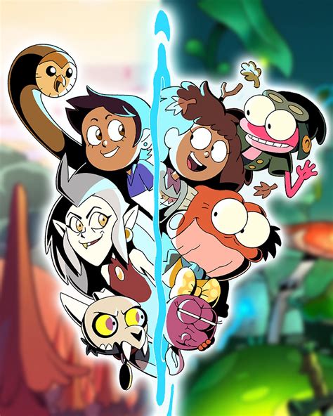 Amphibia And The Owl House Crossover Panel The Owl House Wiki Fandom