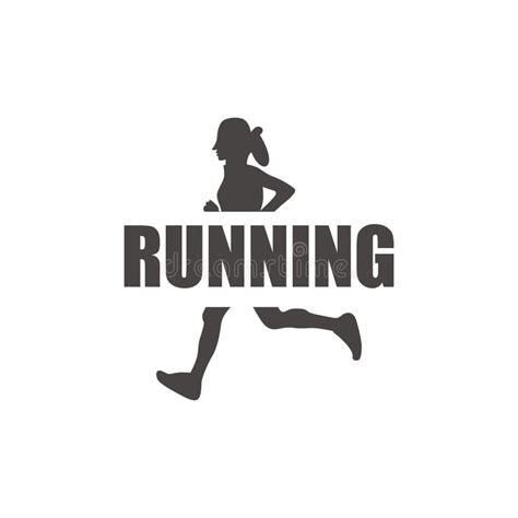 Running Logo Vector Art Logo Template And Illustration Stock