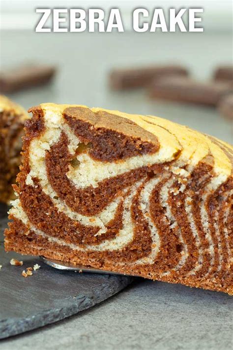 Easy Zebra Cake Recipe El Mundo Eats