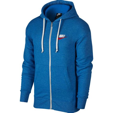 Nike Heritage Full Zip Hoodie Battle Blueheather Soccer Master