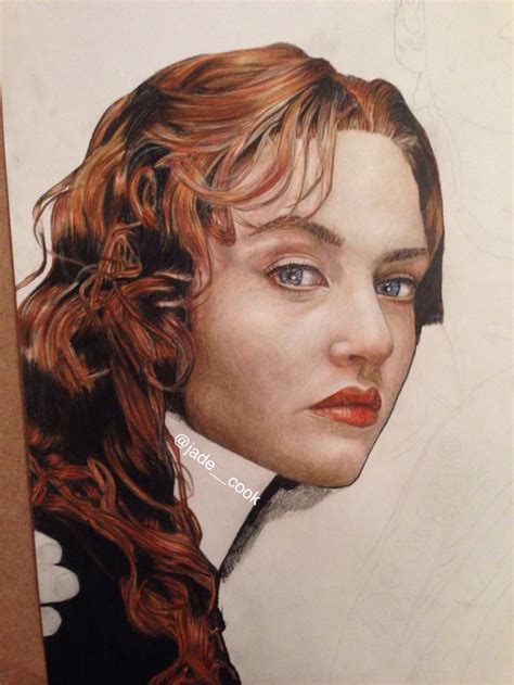 Kate Winslet Titanic Drawing