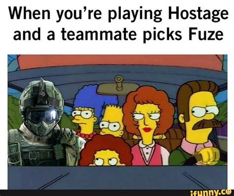Fuze The Hostage Meme Gogreenladeg