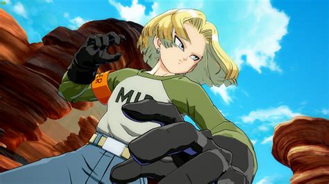Android 17 Blonde Hair Dragon Ball FighterZ Mods