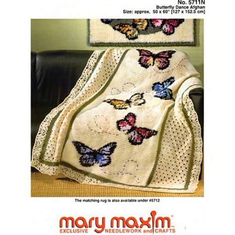 Ravelry Butterfly Dance Afghan Pattern By Mary Maxim