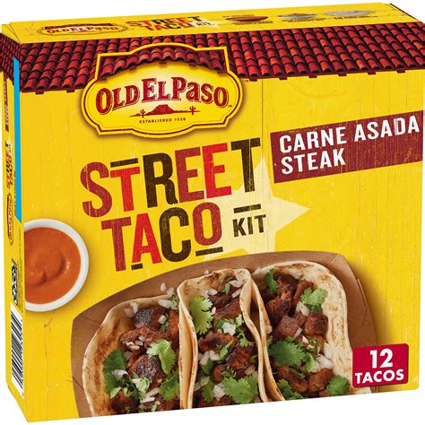 Buy Old El PasoStreet Taco Kit Carne Asada Steak 11 3oz Pack Of 6