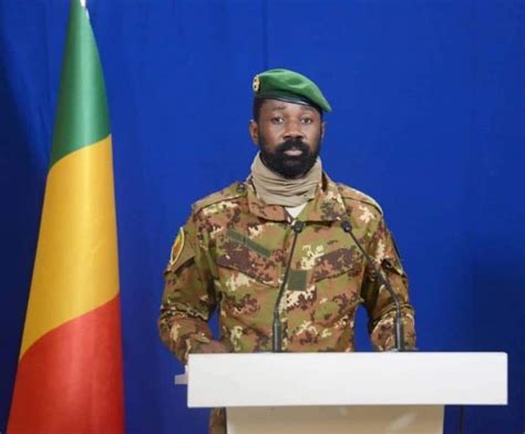 Mali Le Président Assimi Goïta Sengage à Réduire Le Train De Vie De