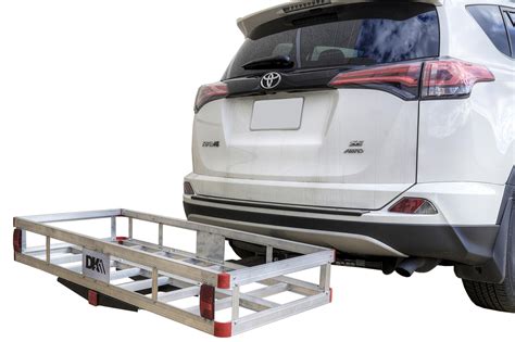 Hitch Mounted Aluminum Cargo Carrier Hcc502a Macpower Group Inc