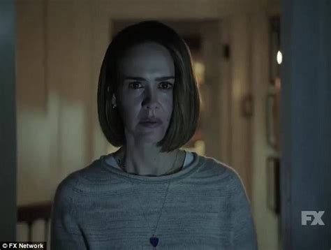 Sarah Paulson Gets Stalked By Clowns In Creepy Ahs Trailer Daily Mail Online