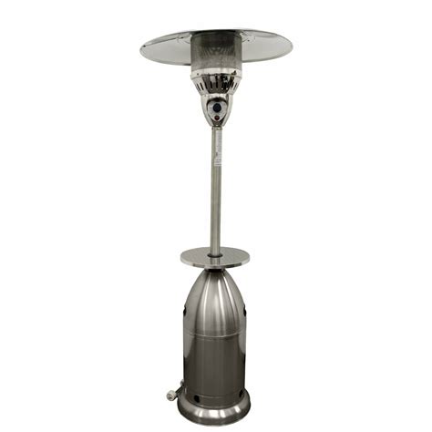 Az Patio Heaters Tall Tapered Propane Patio Heater With Table And Reviews